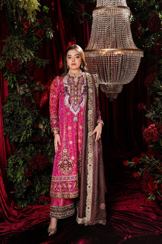 Sable Vogue | Laal Bagh Bridal Collection | SLB-1589 - Bridal Dress - available at Maria Faisal in UK and USA.
