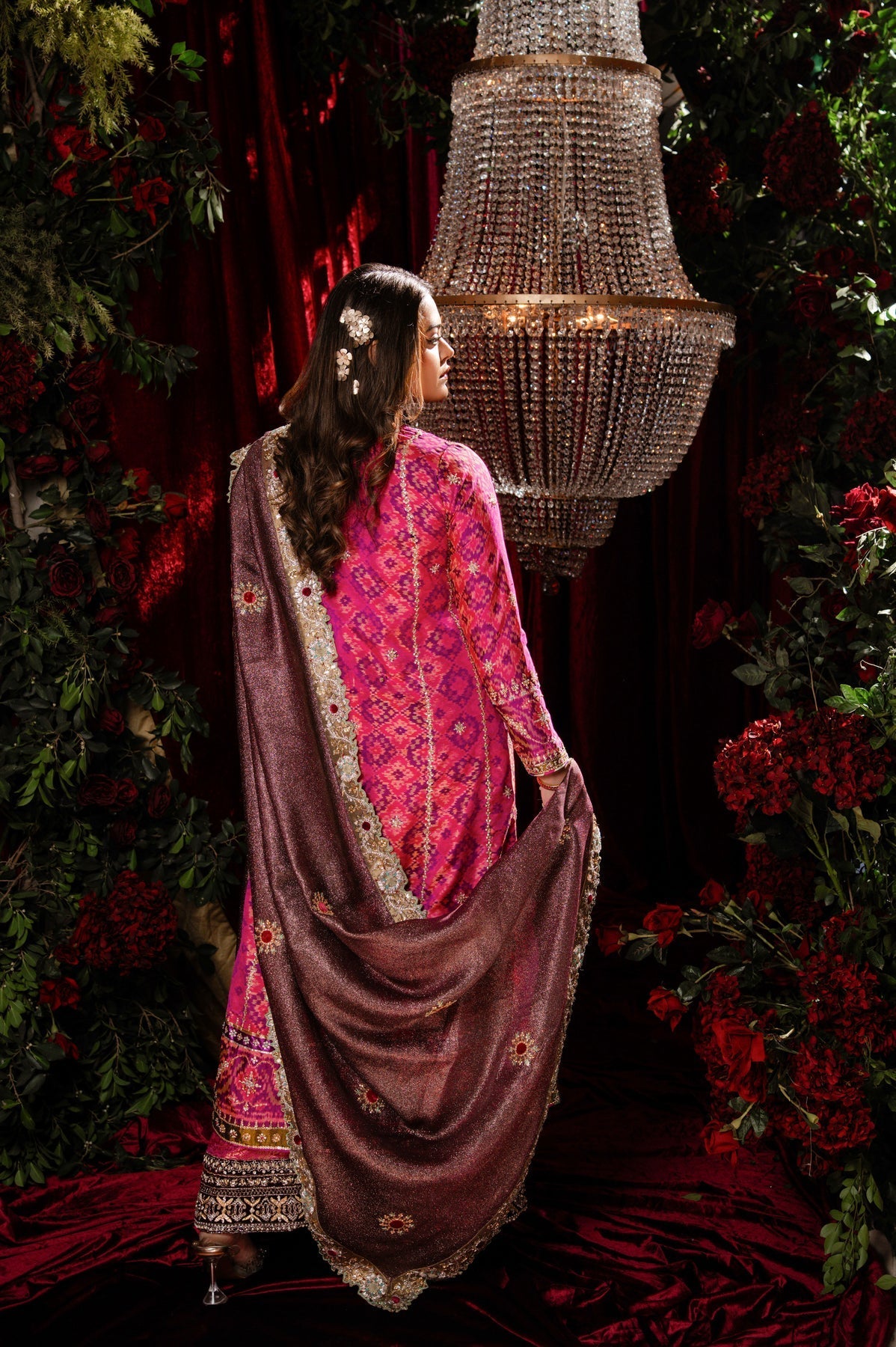 Sable Vogue | Laal Bagh Bridal Collection | SLB-1589 - Bridal Dress - available at Maria Faisal in UK and USA.