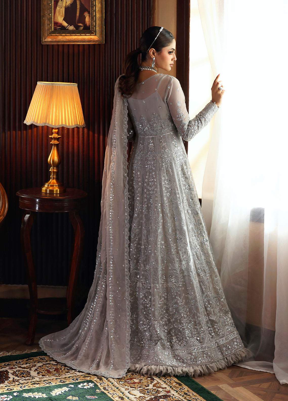 Gulaal | I Evayna Embroidered Chiffon | Sheyza - Ladies Clothes - Maria Faisal