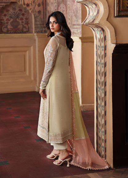 Gulaal | I Evayna Embroidered Chiffon | Fareyah - Ladies Clothes - Maria Faisal