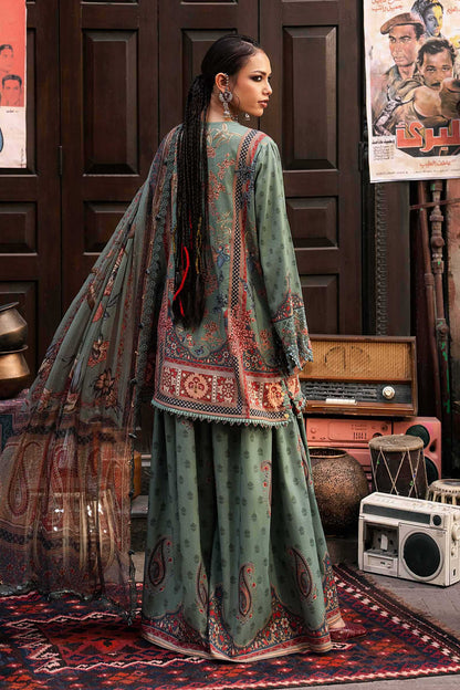 Maria B | M Prints Winter Fall 2026 | MPT-3102-A - Luxury Dress - available at Maria Faisal in UK and USA.