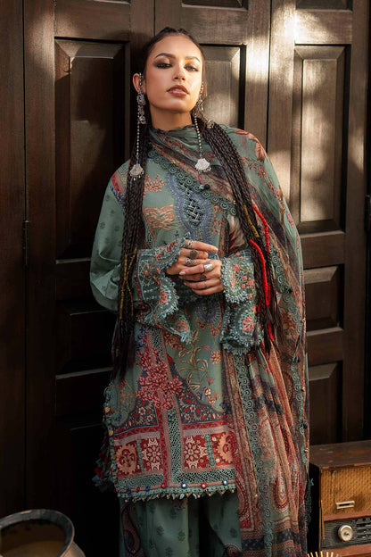 Maria B | M Prints Winter Fall 2026 | MPT-3102-A - Luxury Dress - available at Maria Faisal in UK and USA.