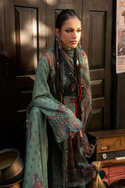 Maria B | M Prints Winter Fall 2026 | MPT-3102-A - Luxury Dress - available at Maria Faisal in UK and USA.