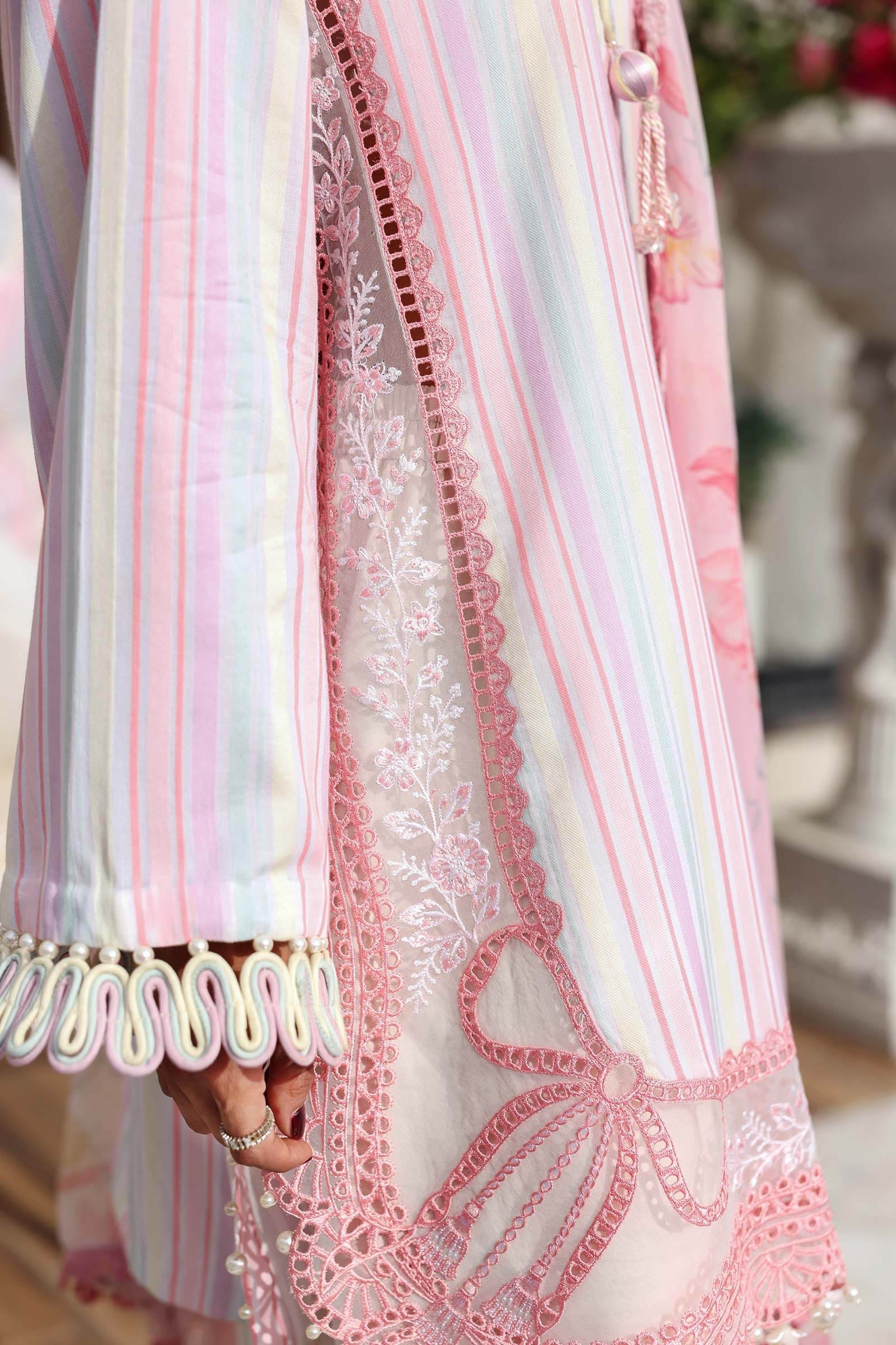 Maria B | M Prints 26 | MPT-3002-A - Luxury Dress - available at Maria Faisal in UK and USA.