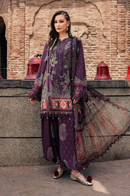 Maria B | M Prints Winter Fall 2026 | MPT-3102-B - Luxury Dress - available at Maria Faisal in UK and USA.