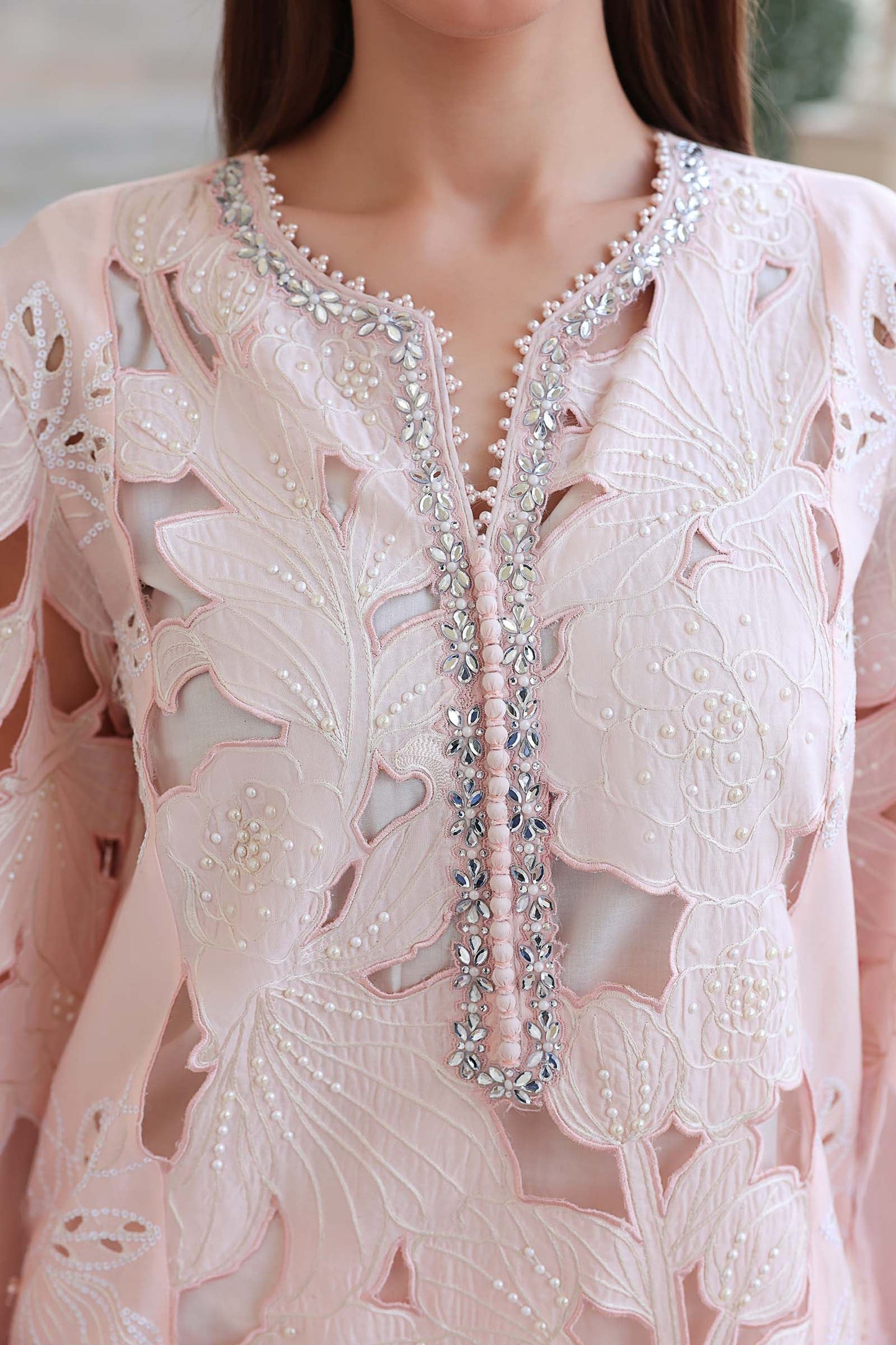 Maria B | luxury Lawn 26 | EL-26-02 - Luxury Dress - available at Maria Faisal in UK and USA.