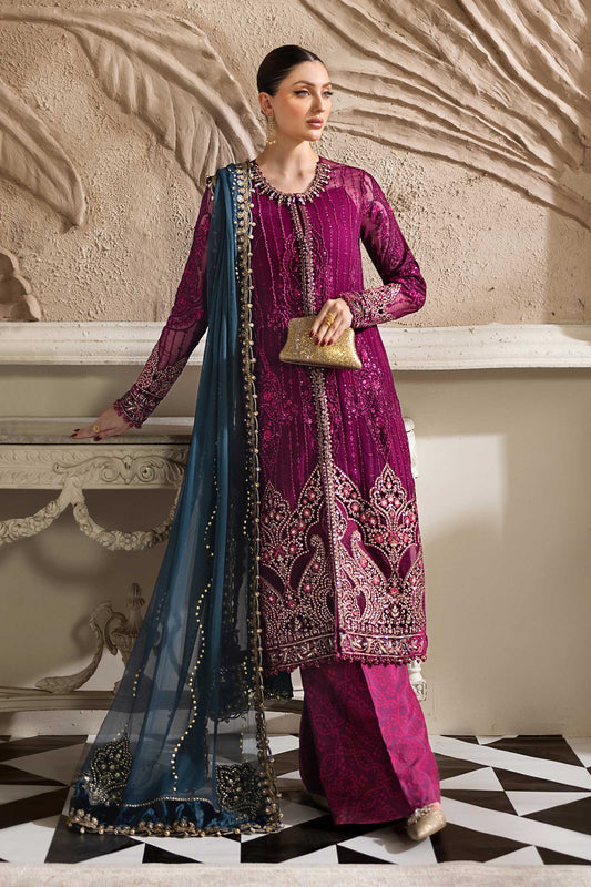 Maria B | Chiffon Formals 25 | MPC-25-102 - Ladies Clothes - Maria Faisal