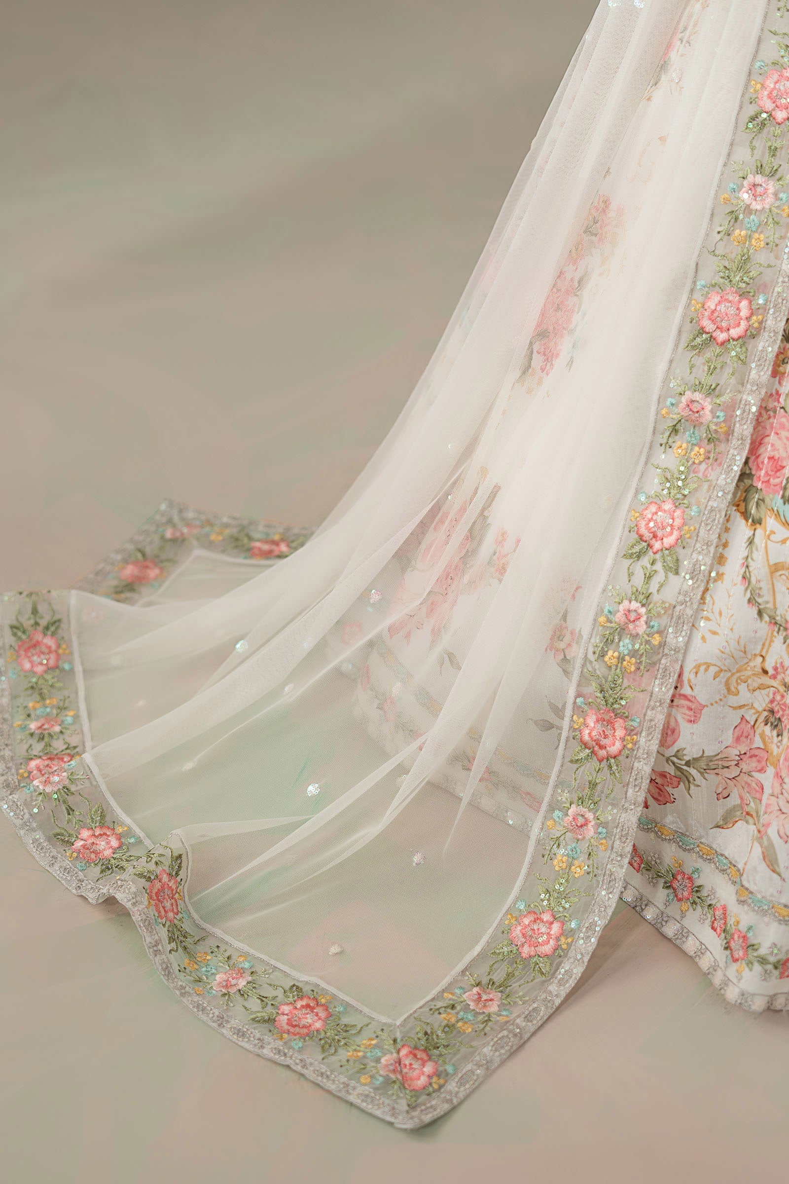 Maria B | Soiree Formals | WFS-09-02-White - Formal Dress - available at Maria Faisal in UK and USA.