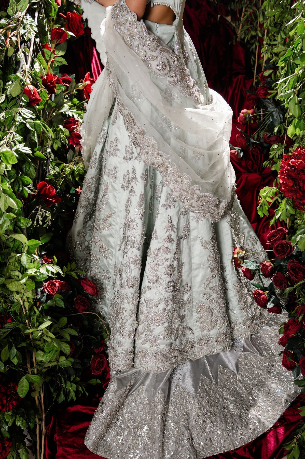 Sable Vogue | Laal Bagh Bridal Collection | SLB-1481 - Bridal Dress - available at Maria Faisal in UK and USA.