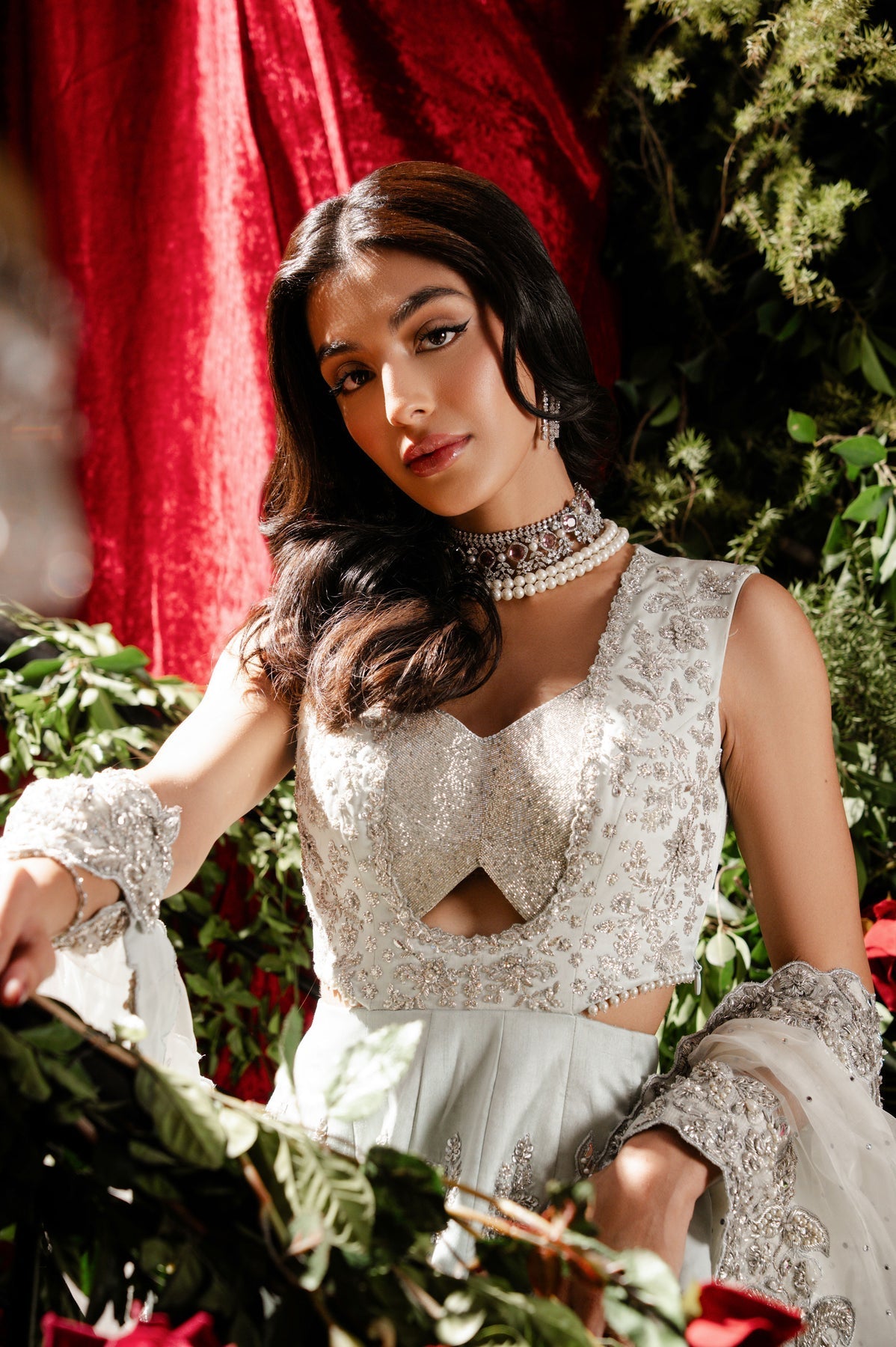 Sable Vogue | Laal Bagh Bridal Collection | SLB-1481 - Bridal Dress - available at Maria Faisal in UK and USA.