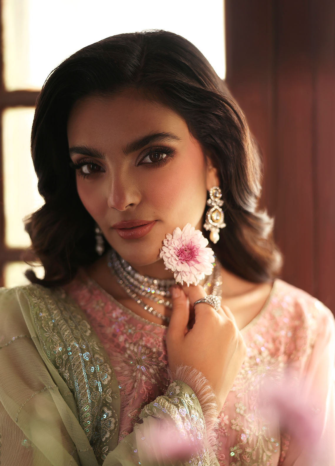 Gulaal | I Evayna Embroidered Chiffon | Layana - Ladies Clothes - Maria Faisal