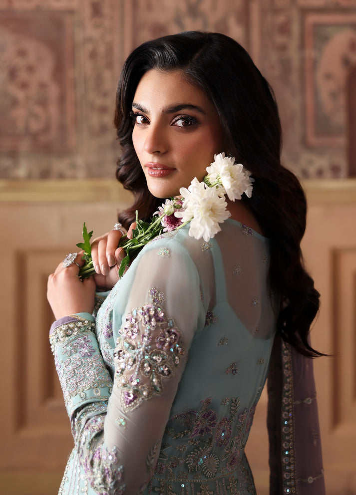 Gulaal | I Evayna Embroidered Chiffon | Delina - Ladies Clothes - Maria Faisal