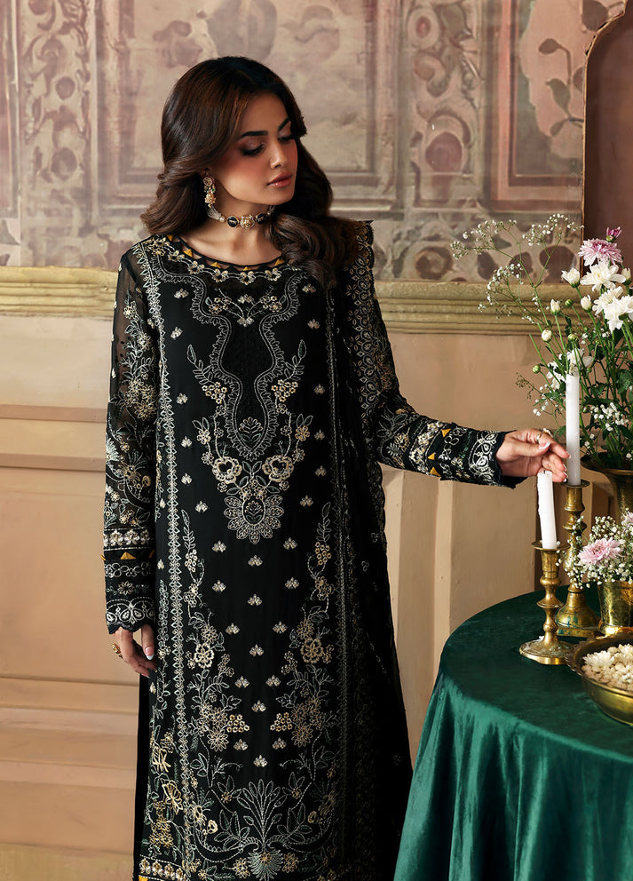 Gulaal | I Evayna Embroidered Chiffon |Deenah - Ladies Clothes - Maria Faisal