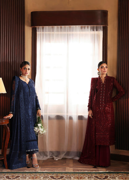 Gulaal | I Evayna Embroidered Chiffon | Leesha - Ladies Clothes - Maria Faisal