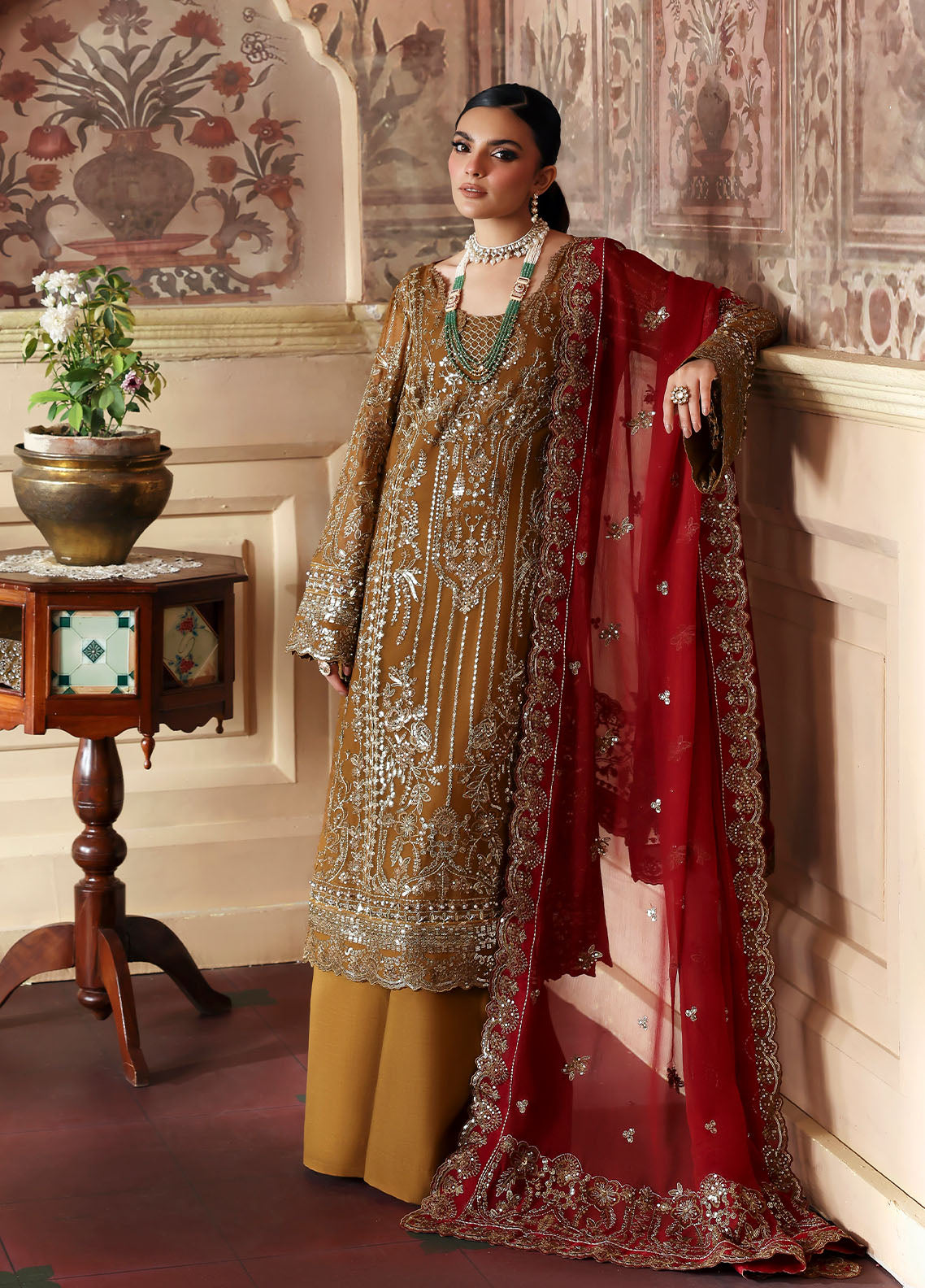 Gulaal | I Evayna Embroidered Chiffon | Dinara - Ladies Clothes - Maria Faisal
