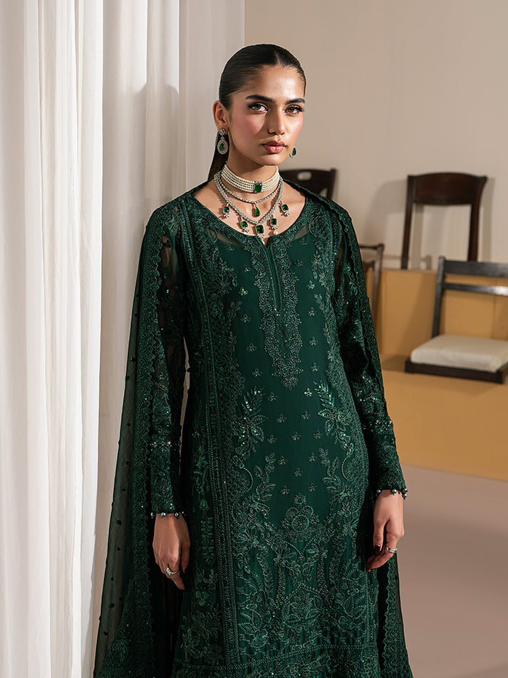 Gulaal | Ayla Luxury Chiffon | Aeva - Formal Dress - available at Maria Faisal in UK and USA.