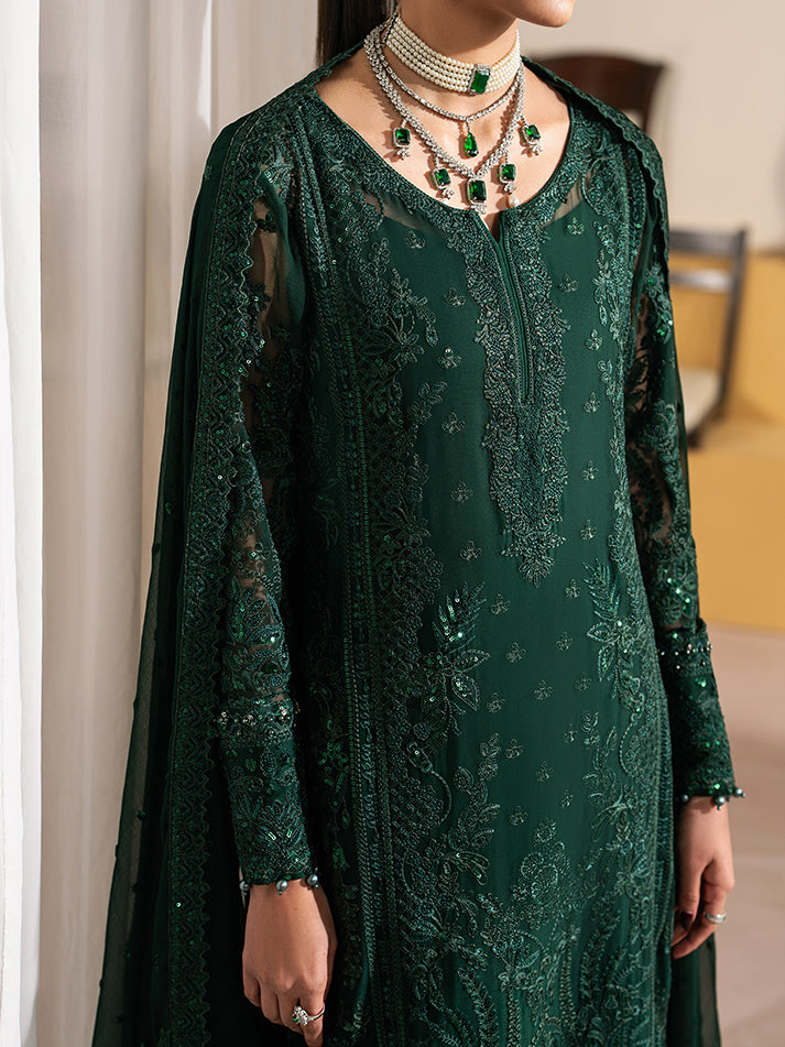 Gulaal | Ayla Luxury Chiffon | Aeva - Formal Dress - available at Maria Faisal in UK and USA.
