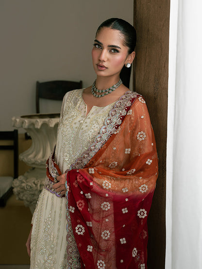 Gulaal | Ayla Luxury Chiffon | Iyla - Formal Dress - available at Maria Faisal in UK and USA.