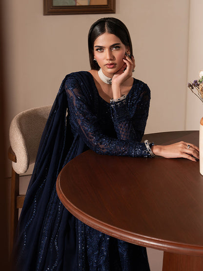 Gulaal | Ayla Luxury Chiffon | Aina - Formal Dress - available at Maria Faisal in UK and USA.