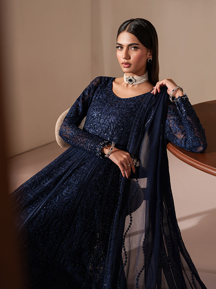 Gulaal | Ayla Luxury Chiffon | Aina - Formal Dress - available at Maria Faisal in UK and USA.