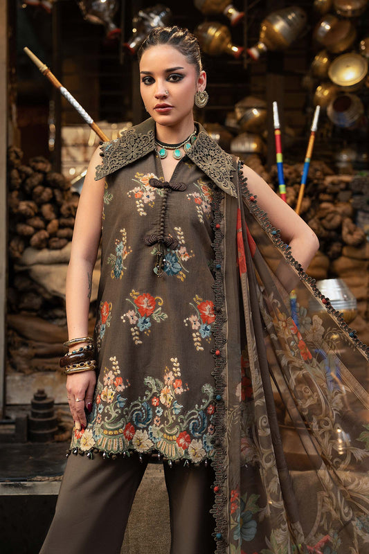 Maria B | M Prints Winter Fall 2026 | MPT-3103-B - Luxury Dress - available at Maria Faisal in UK and USA.