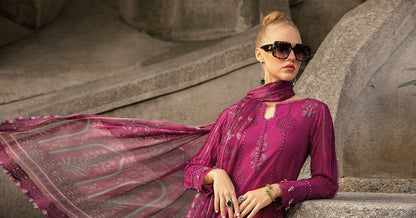 Maria B | M Prints Fall Edit 24 | MPT-2303-B - Ladies Clothes - Maria Faisal