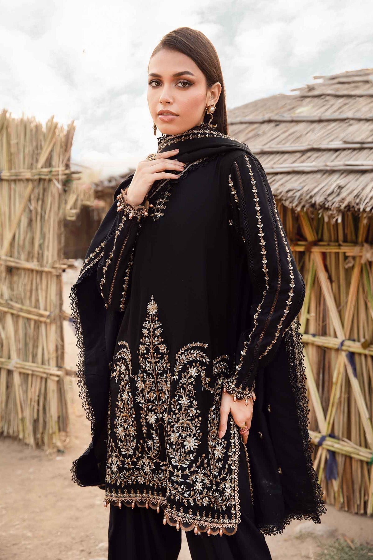 Maria B | M Prints Winter 24 | MPT-2403-B - Ladies Clothes - Maria Faisal