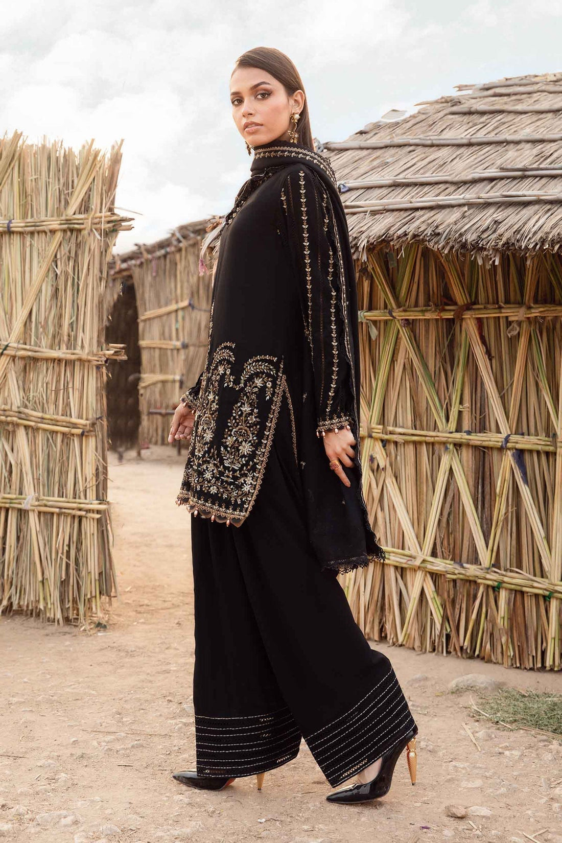 Maria B | M Prints Winter 24 | MPT-2403-B - Ladies Clothes - Maria Faisal