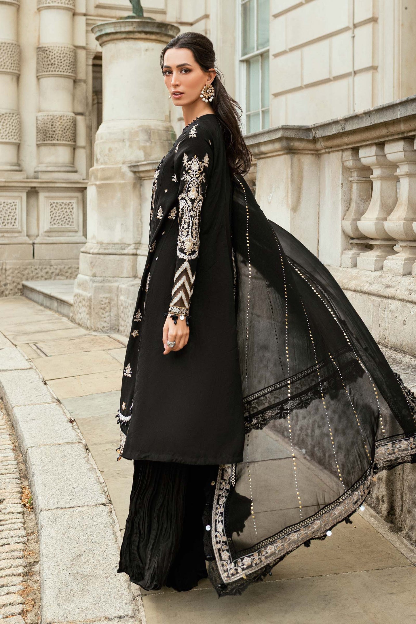 Maria B | Soiree Formals 25 | WF-09-03 - Formal Dress - available at Maria Faisal in UK and USA.