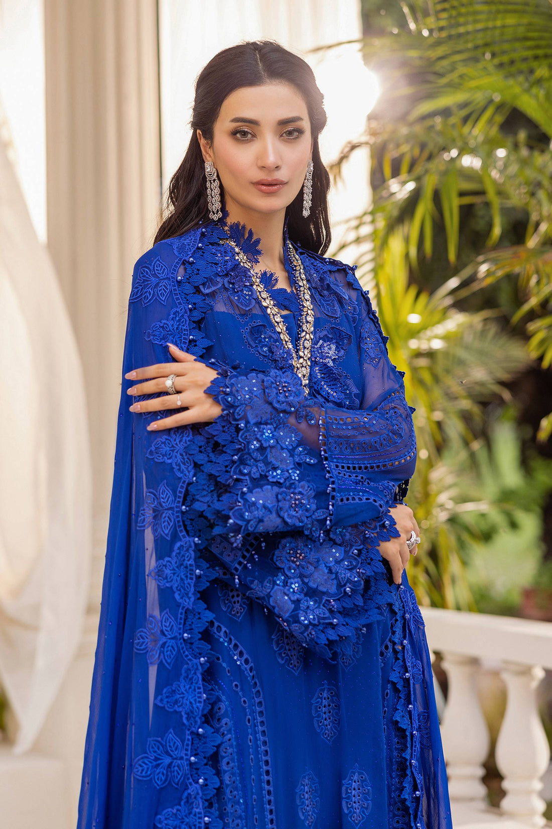 Maria B | Chiffon Formals 25 | MPC-25-103 - Ladies Clothes - Maria Faisal