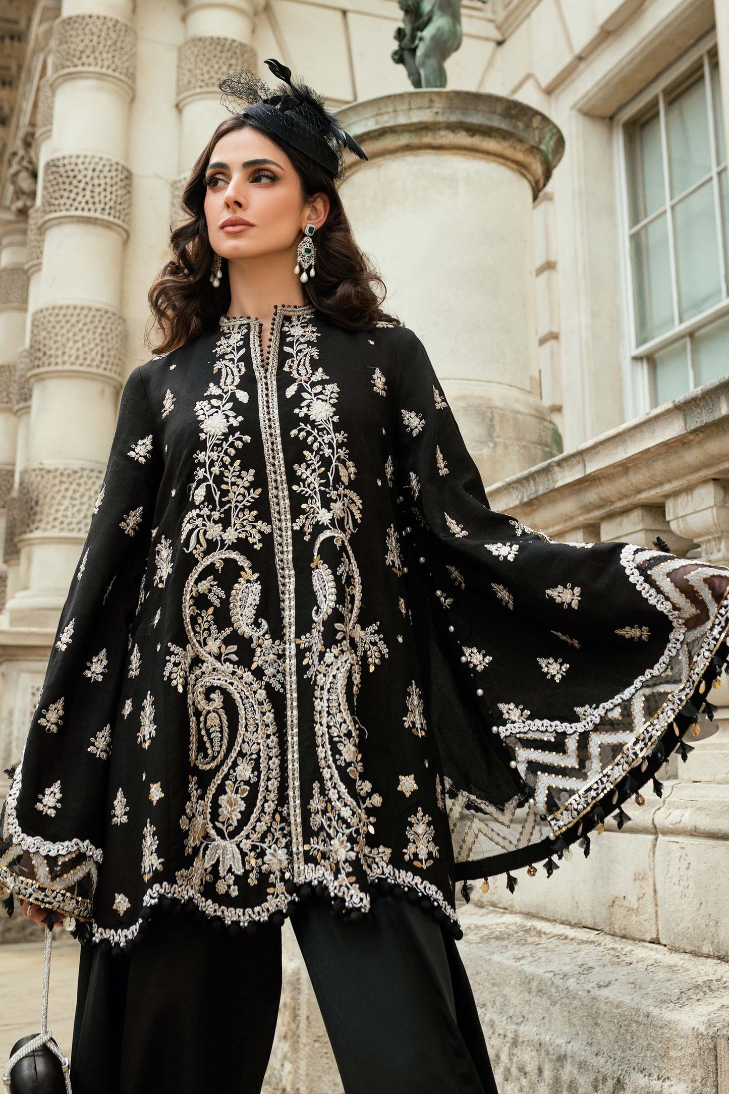 Maria B | Soiree Formals 25 | WF-09-03 - Formal Dress - available at Maria Faisal in UK and USA.