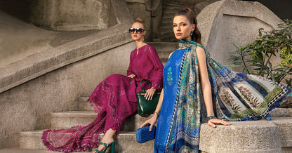 Maria B | M Prints Fall Edit 24 | MPT-2303-B - Ladies Clothes - Maria Faisal