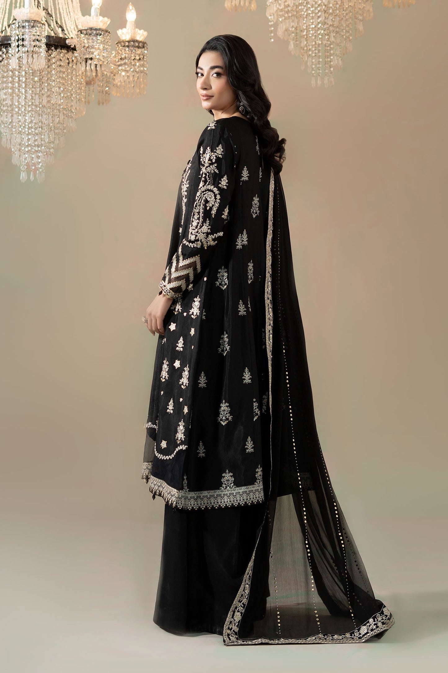 Maria B | Soiree Formals | WFS-09-03 - Formal Dress - available at Maria Faisal in UK and USA.