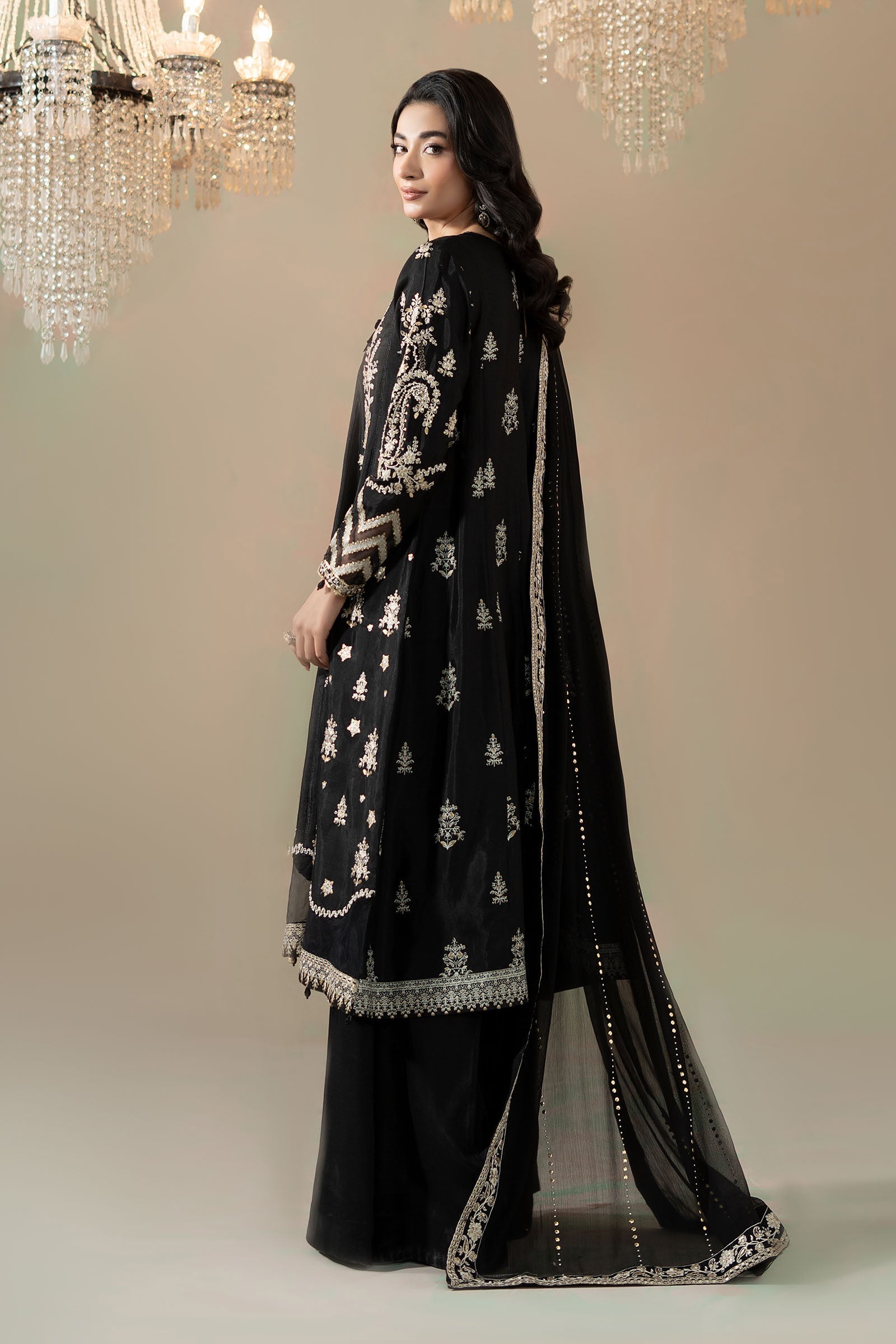 Maria B | Soiree Formals | WFS-09-03 - Formal Dress - available at Maria Faisal in UK and USA.