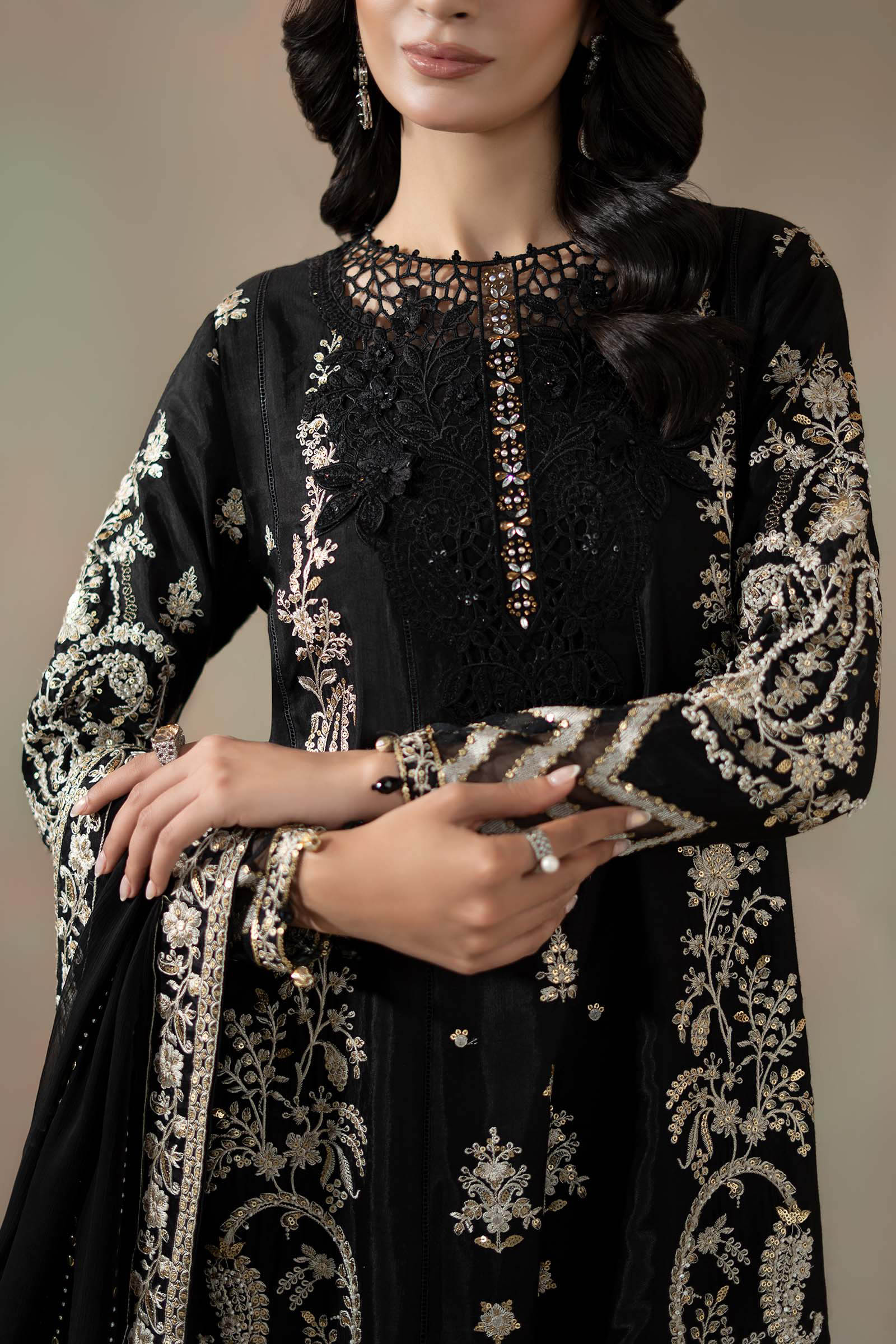 Maria B | Soiree Formals | WFS-09-03 - Formal Dress - available at Maria Faisal in UK and USA.