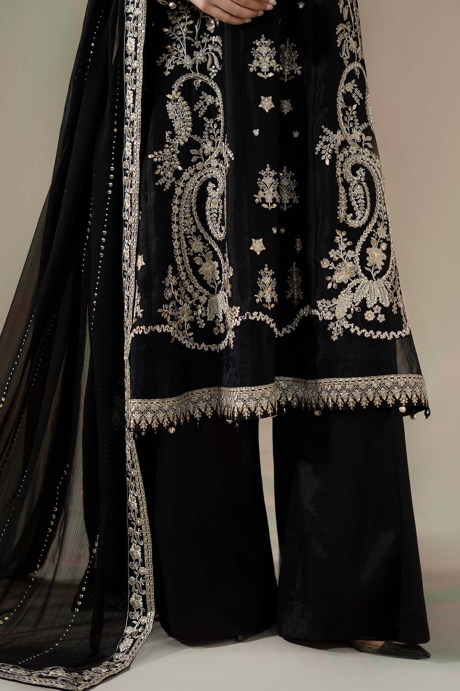 Maria B | Soiree Formals | WFS-09-03 - Formal Dress - available at Maria Faisal in UK and USA.