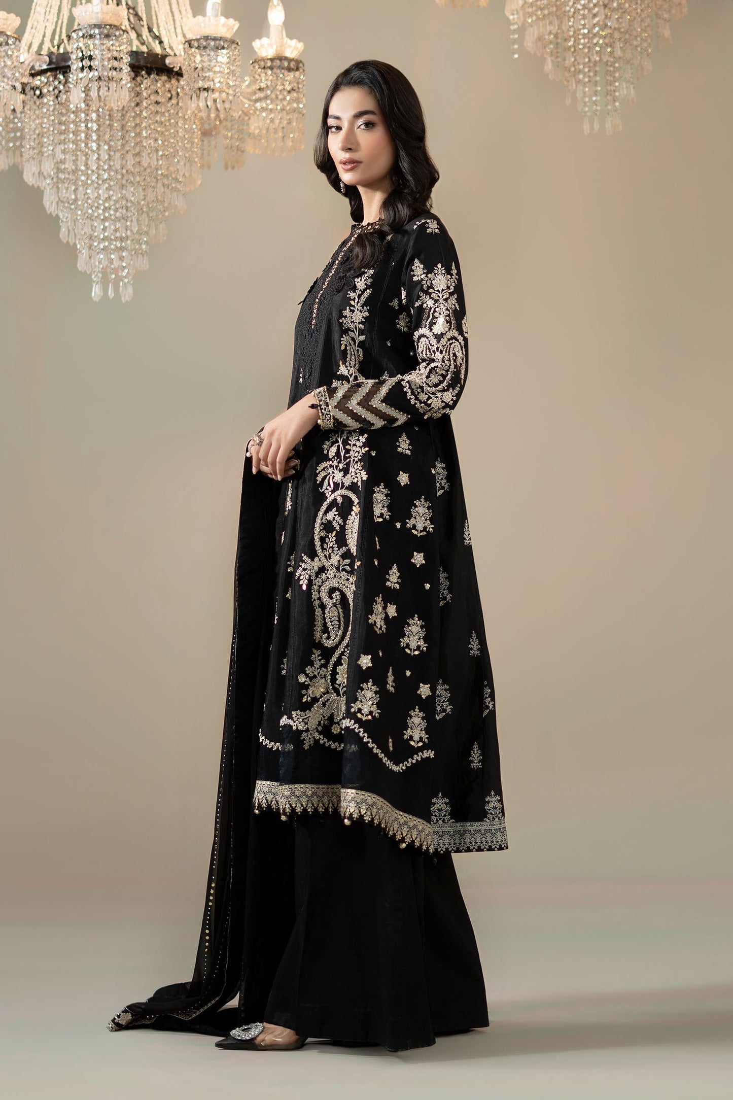 Maria B | Soiree Formals | WFS-09-03 - Formal Dress - available at Maria Faisal in UK and USA.
