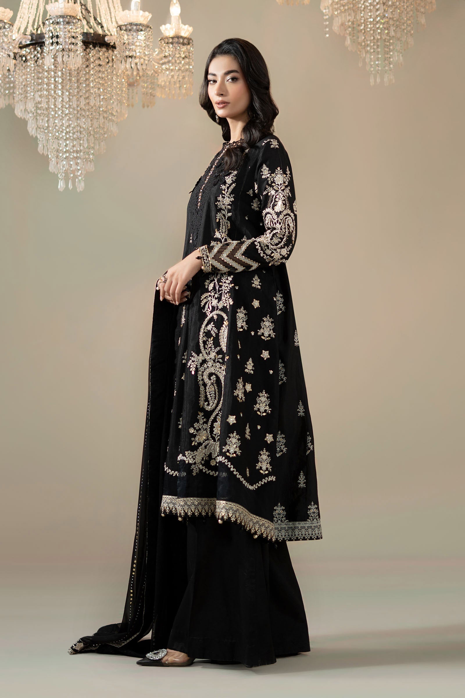 Maria B | Soiree Formals | WFS-09-03 - Formal Dress - available at Maria Faisal in UK and USA.