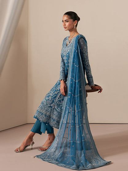 Gulaal | Ayla Luxury Chiffon | Sera - Formal Dress - available at Maria Faisal in UK and USA.