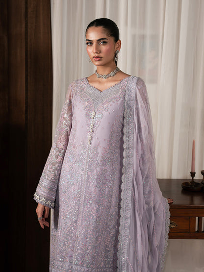 Gulaal | Ayla Luxury Chiffon | Elia - Formal Dress - available at Maria Faisal in UK and USA.