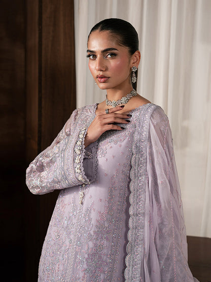 Gulaal | Ayla Luxury Chiffon | Elia - Formal Dress - available at Maria Faisal in UK and USA.