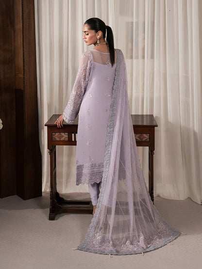 Gulaal | Ayla Luxury Chiffon | Elia - Formal Dress - available at Maria Faisal in UK and USA.