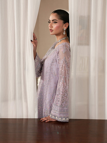 Gulaal | Ayla Luxury Chiffon | Elia - Formal Dress - available at Maria Faisal in UK and USA.