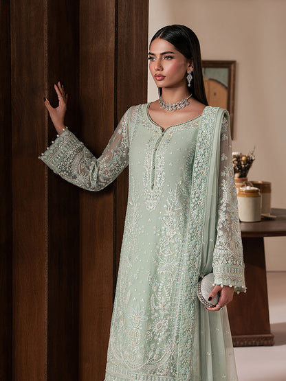 Gulaal | Ayla Luxury Chiffon | Lisse - Formal Dress - available at Maria Faisal in UK and USA.
