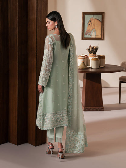 Gulaal | Ayla Luxury Chiffon | Lisse - Formal Dress - available at Maria Faisal in UK and USA.