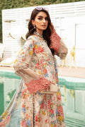 Maria.B | M Print Eid Edit | MPT-2204-A - Designer Dress with Intricate embroidery and embellishments. Shop elegent wedding dress at Maria Faisal.