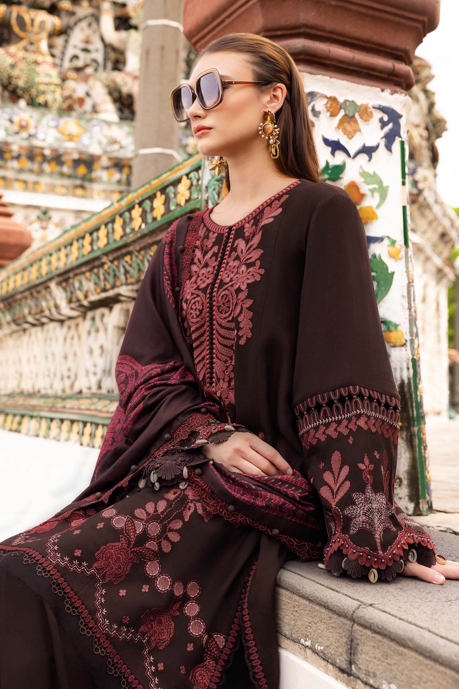 MPT-2804-A – authentic Pakistani dress from the M Prints Winter 25 collection for women in the UK
