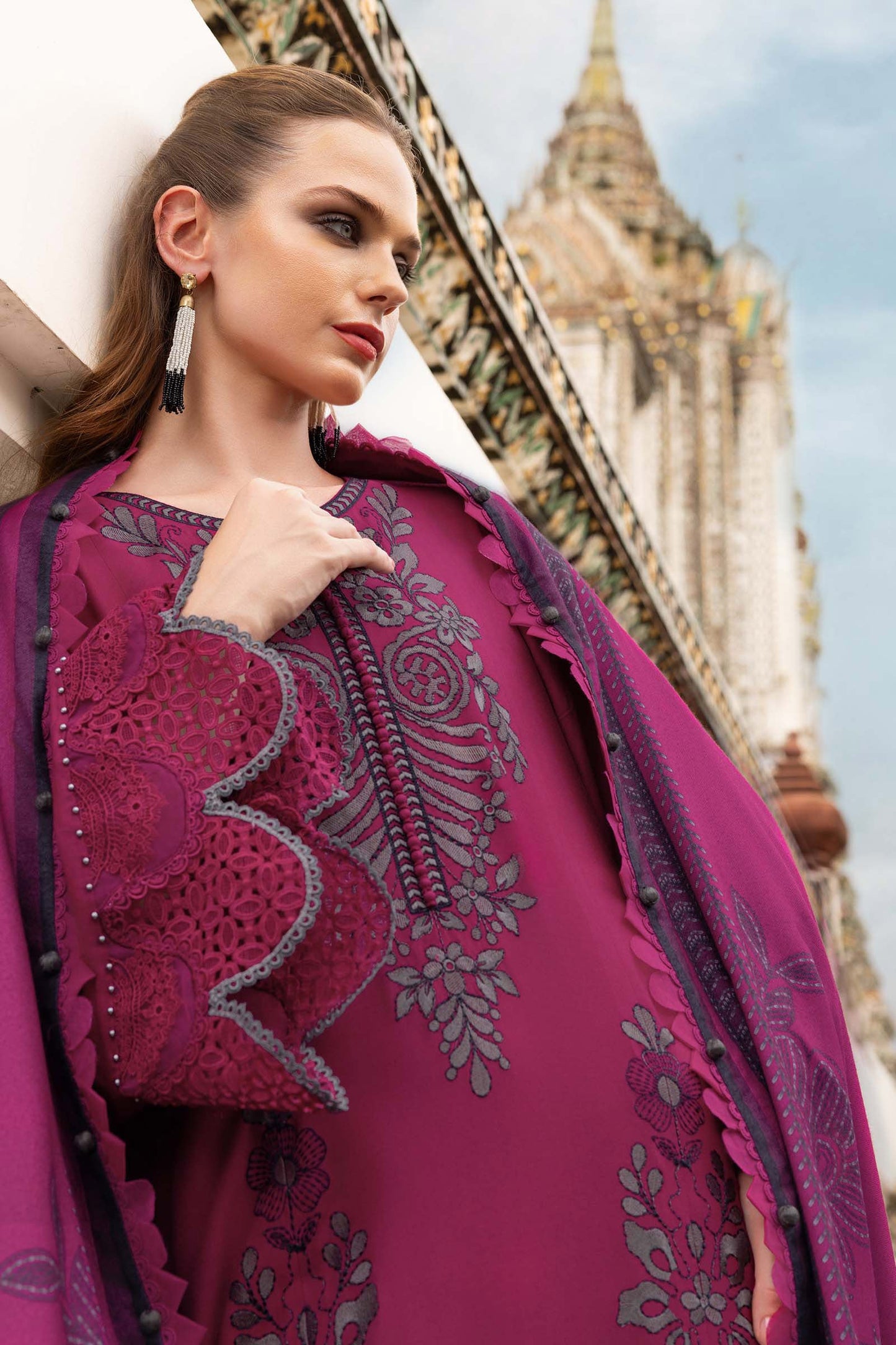 MPT-2804-B – authentic Pakistani dress from the M Prints Winter 25 collection for women in the UK