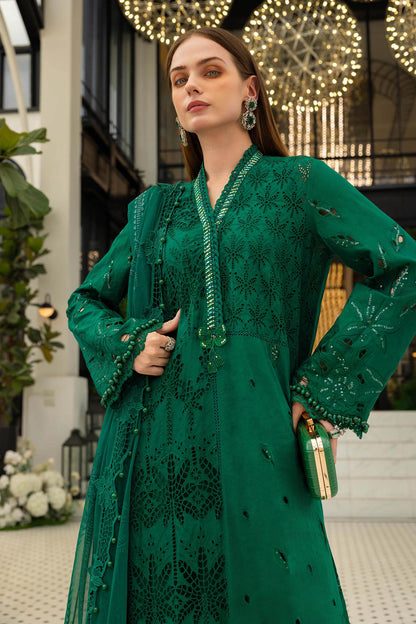 Maria B | luxury Lawn 26 | EL-26-04 - Luxury Dress - available at Maria Faisal in UK and USA.