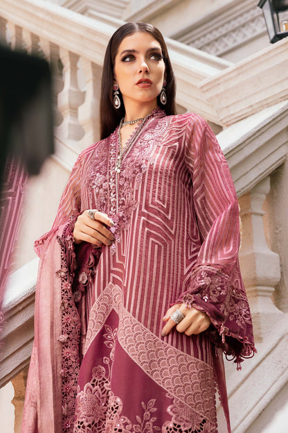 Maria B | Winter Luxe 25 | WL-1304 - Casual Dress - available at Maria Faisal in UK and USA.